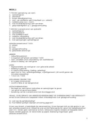 Arbeidsrecht samenvatting alle 7 weken &lpar;compleet&excl;&rpar;
