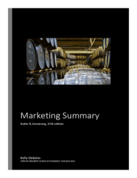 Principles of Marketing; Kotler&Armstrong, 15th