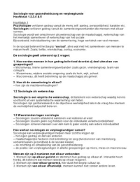 OW sociologie&comma; recht&comma; m&o