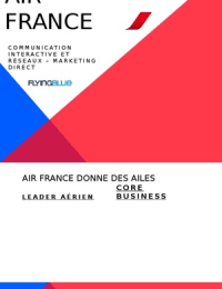 Stratégie fidélisation Air France