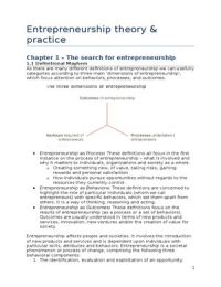 Entrepreneurship theory & practice