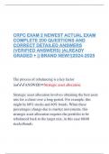 CRPC EXAM 2 NEWEST ACTUAL EXAM COMPLETE 200 QUESTIONS AND CORRECT DETAILED ANSWERS (VERIFIED ANSWERS) |ALREADY GRADED + || BRAND NEW!!|2024-2025