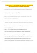 Portage BIOD 171 Microbiology final study Questions with Correct Answers&period;