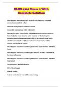 SLHS 4301 Exam 2 With Complete Solution
