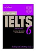 cambridge ielts-6 with 100% correct answers | verified | latest update 2024