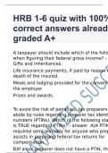 HRB EXAMS PACKAGE DEAL&vert;ALL YOU NEED TO KNOW&vert;DOWNLOAD TO PASS