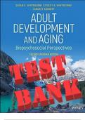 TEST BANK FOR ADULT DEVELOPMENT AND AGING&comma; 2ND CANADIAN EDITION BY WHITBOURNE