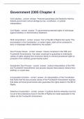Government 2305 Chapter 4 Collin College  Question and answers 100&percnt; correct 