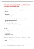 EMT FISDAP READINESS EXAM 2 QUESTIONS AND ANSWERS 