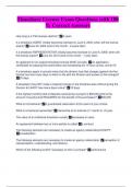 Timeshare License Exam Questions with 100 &percnt; Correct Answers