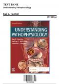 Test Bank for Understanding Pathophysiology, 7th Edition by Sue E. Huether, 9780323639088, Covering Chapters 1-44 | Includes Rationales