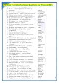 CPE Word Formation Sentence Questions and Answers 2024.