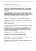 MATHNASIUM TRAINING EXAM