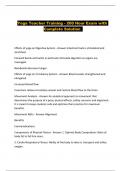Yoga Teacher Training - 200 Hour Exam with Complete Solution 