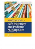 Test Bank - Safe Maternity and Pediatric Nursing Care, 2nd Edition, Luanne Linnard Palmer, Gloria Haile Coats Chapter 1 - 38 | Newest Versi