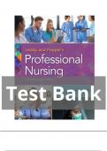 TEST BANK -- Introduction to Maternity and Pediatric Nursing 9th Edition , BY LEIFER. ALL 34 CHAPTERS INCLUDED