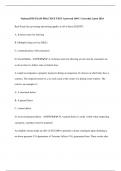 National PSI EXAM PRACTICE TEST Answered 100&percnt; Correctly&vert; Latest 2024