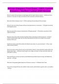 African Diaspora Final Exam &vert; 100&percnt; Correct Answers &vert; Verified &vert; Latest 2024 Version