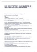 DEU CERTIFICATION EXAM QUESTIONS WITH 100&percnt; VERIFIED ANSWERS&excl;&excl;