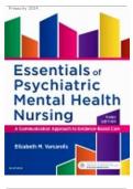 Essentials Of Psychiatric Mental Health Nursing 3rd Edition Varcarolis Test Bank