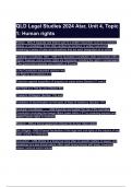 QLD Legal Studies 2024 Atar, Unit 4, Topic 1_ Human rights.c