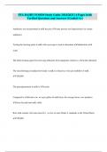 FFA DAIRY FOODS Study Guide 2024/2025 | 6 Pages |with Verified Questions and Answers (Graded A+)