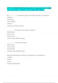 FTEC 103 MIDTERM Final Exam Review Questions and Verified Answers&vert; Grade A&plus; &vert; 100&percnt; Correct &lpar;2024&sol; 2025 Update&rpar;