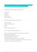 FTEC 044 MIDTERM Exam Study Guide Questions and Verified Answers&vert; Grade A&plus; &vert; 100&percnt; Correct &lpar;2024&sol; 2025 Update&rpar;