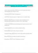 HCA100 Terminology Exam 2024/2025 | 3 Pages |with Verified Questions and Answers (Graded A+)