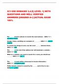 IC3 GS6 DOMAINS 3&comma;4&comma;5&lbrack; LEVEL 1&rsqb; WITH QUESTIONS AND WELL VERIFIED ANSWERS &lbrack;GRADED A&plus;&rsqb; &lbrack;ACTUAL EXAM 100&percnt;