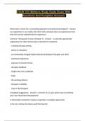 COUN 533 Midterm Study Guide Exam With Questions And Complete Answers 