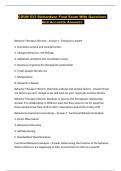 COUN 533 Richardson Final Exam With Questions And Accurate Answers 