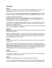 Fiscale Winstberekening werkcollege &lpar;wk 1-6&rpar;  antwoorden