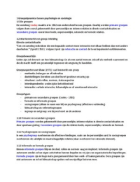 Groepsdynamica Samenvatting 