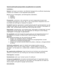 Samenvatting&sol;begrippenlijst beleid in transitie