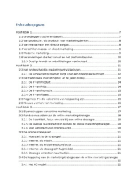 Volledige samenvatting Handboek Online Marketing  hfst&period; 1 t&sol;m 14