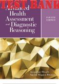TEST BANK FOR ADVANCED HEALTH ASSESSMENT AND DIAGNOSTIC REASONING 4TH EDITION BY RHOADS JACQUELINE AND PETERSEN SANDRA WIGGINS