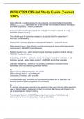 WGU C224 Official Study Guide Correct 100&percnt;
