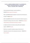 NASCLA Home Improvement Salesperson MARYLAND Questions & Answers 2024&lpar;A&plus;GRADED 100&percnt;VERIFIED&rpar;