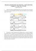 test bank questions and answers  MOLECULAR BIOLOGY OF THE CELL&comma; SIXTH EDITION Chapter 17&colon; THE CELL CYCLE