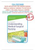 Test Bank for Davis Advantage for Understanding Medical-Surgical Nursing, 7th Edition, by Linda S. Williams, Paula D. Hopper. | 9781719644587 |All Chapters (1-57) LATEST