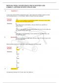 NRNP 6541 WEEK 3 KNOWLEDGE CHECK QUESTION AND CORRECT ANSWERS NEWEST UPDATE 2024 