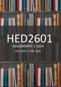 HED2601 Assignment 2 Semester 1 2024