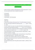 WORKKEYS MATH QUESTIONS 100&percnt; CORRECTLY SOLVED 2024