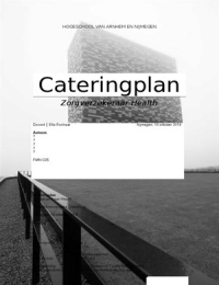 Cateringplan