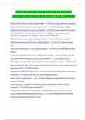 USPA SKYDIVING B LICENSE STUDY GUIDE 2024&sol;2025 100&percnt; SOLVED WITH ACTUAL ANSWERS