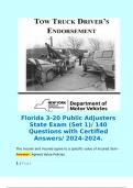 Florida Claims Adjuster Exam Bundle&period; 