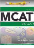 Examkrackers MCAT Biology with complete solution