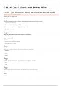 CS 6250 Bundled Exams with complete solution&semi;Everything you need to pass in CS 6250 is here&excl;&excl;Georgia Institute Of Technology