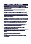 RBT Practice Exam &lpar;75 Questions&rpar;